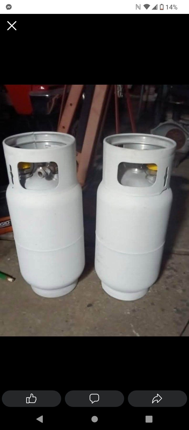 Forklift Propane Tanks
