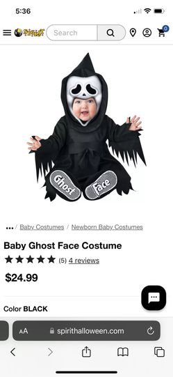Ghostface Kids Costume