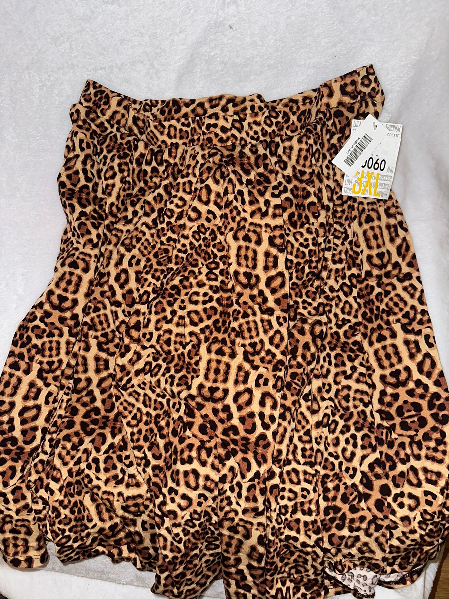 Lularoe Cheetah Madison Skirt 