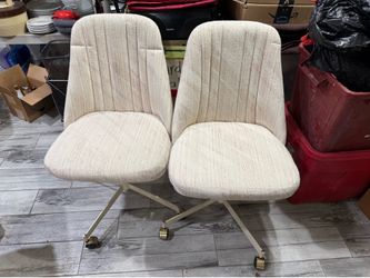 Vintage Mid Century Modern Swivel Chairs