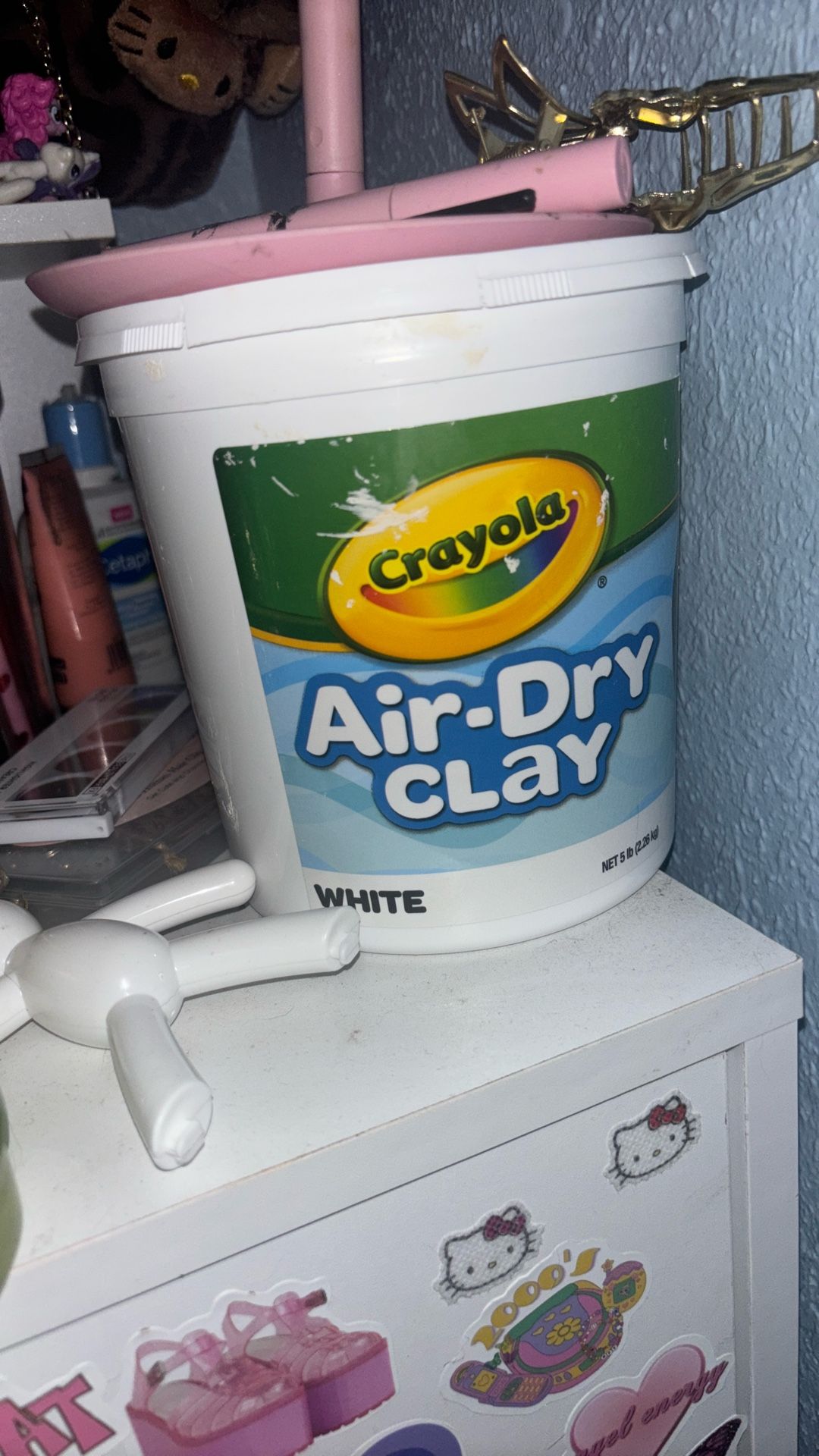 Crayola Air-Dry Clay – 10 lb Bucket – Brand New!