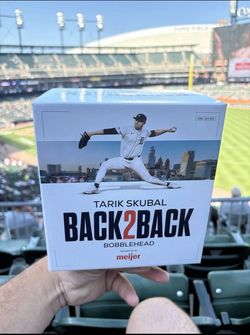 Tarik Skubal Back2Back Bobblehead (Home Jersey)