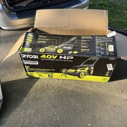 Ryobi Battery Mower