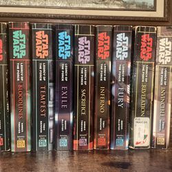 Star Wars Legacy of the Force - Complete Set Paperback Books 1-9