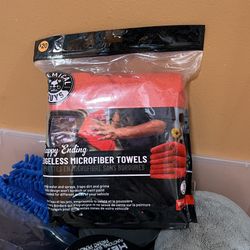 Happy Ending Edgeless Microfiber Towels 3 Packs New