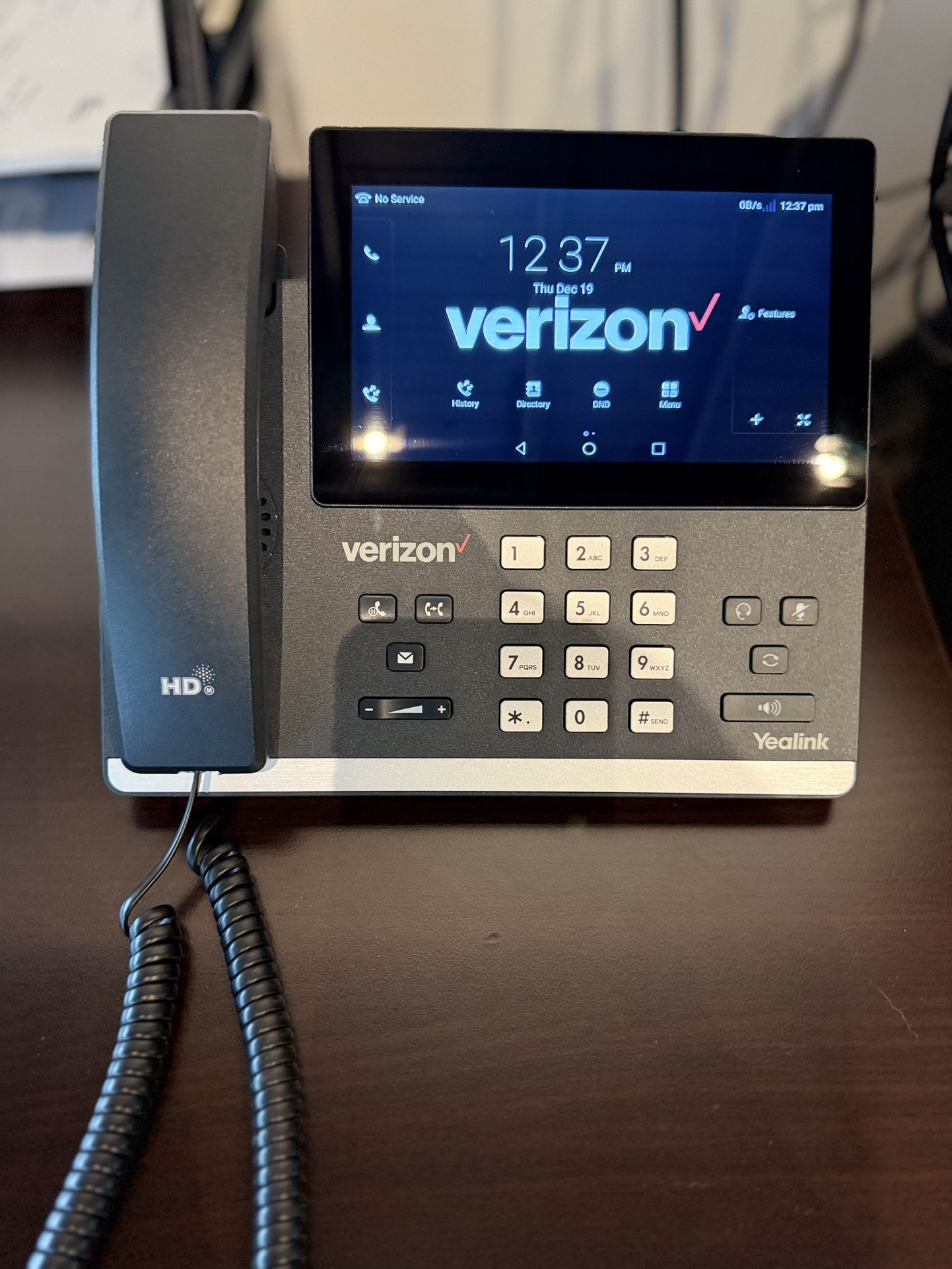 Yealink T67LTE 4G LTE Desk Phones (Verizon)