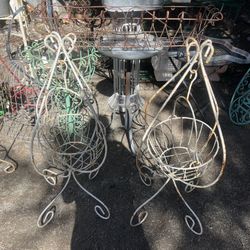 Iron Plant Stands 