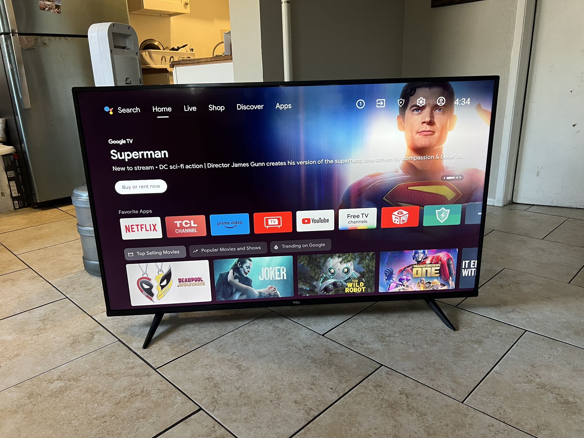 65 Inch 4K TCL Smart TV