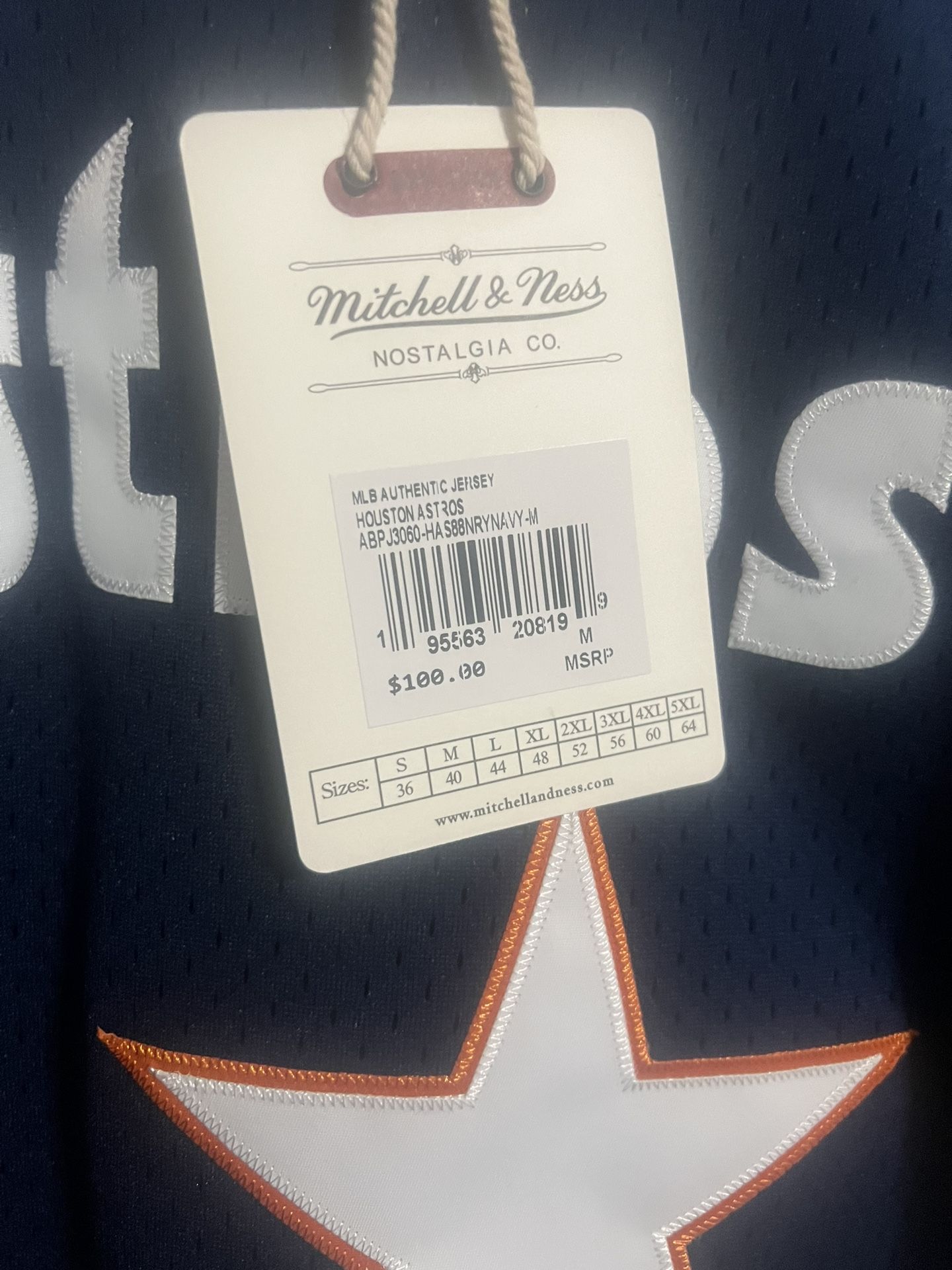 Houston Astros 'Nolan Ryan' 1988 Authentic Jersey (sz. M) for Sale in  Humble, TX - OfferUp