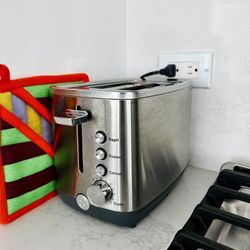 2 Slice Stainless Steel Toaster