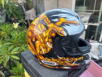 SHOIE and Harley Davidson helmet
