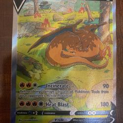 Pokemon 2002 Charizard V SWSH260 UPC Black Star Promo Full Art Holo NM 🔥