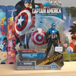 2010 Captain America Action Figure 