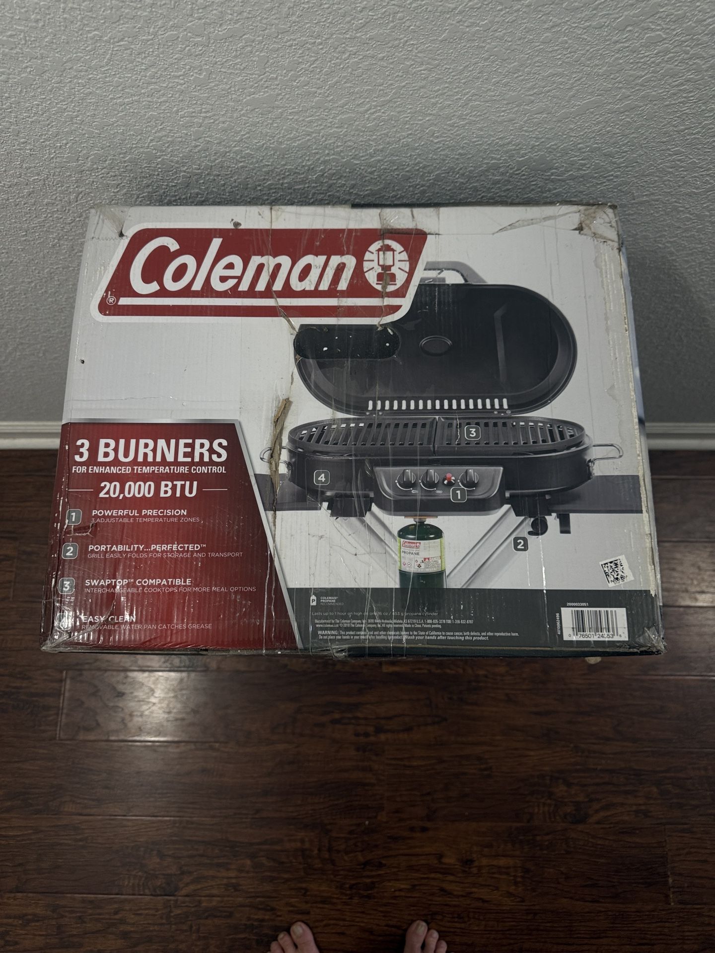 Coleman RoadTrip 285 Portable Stand-Up Propane Grill