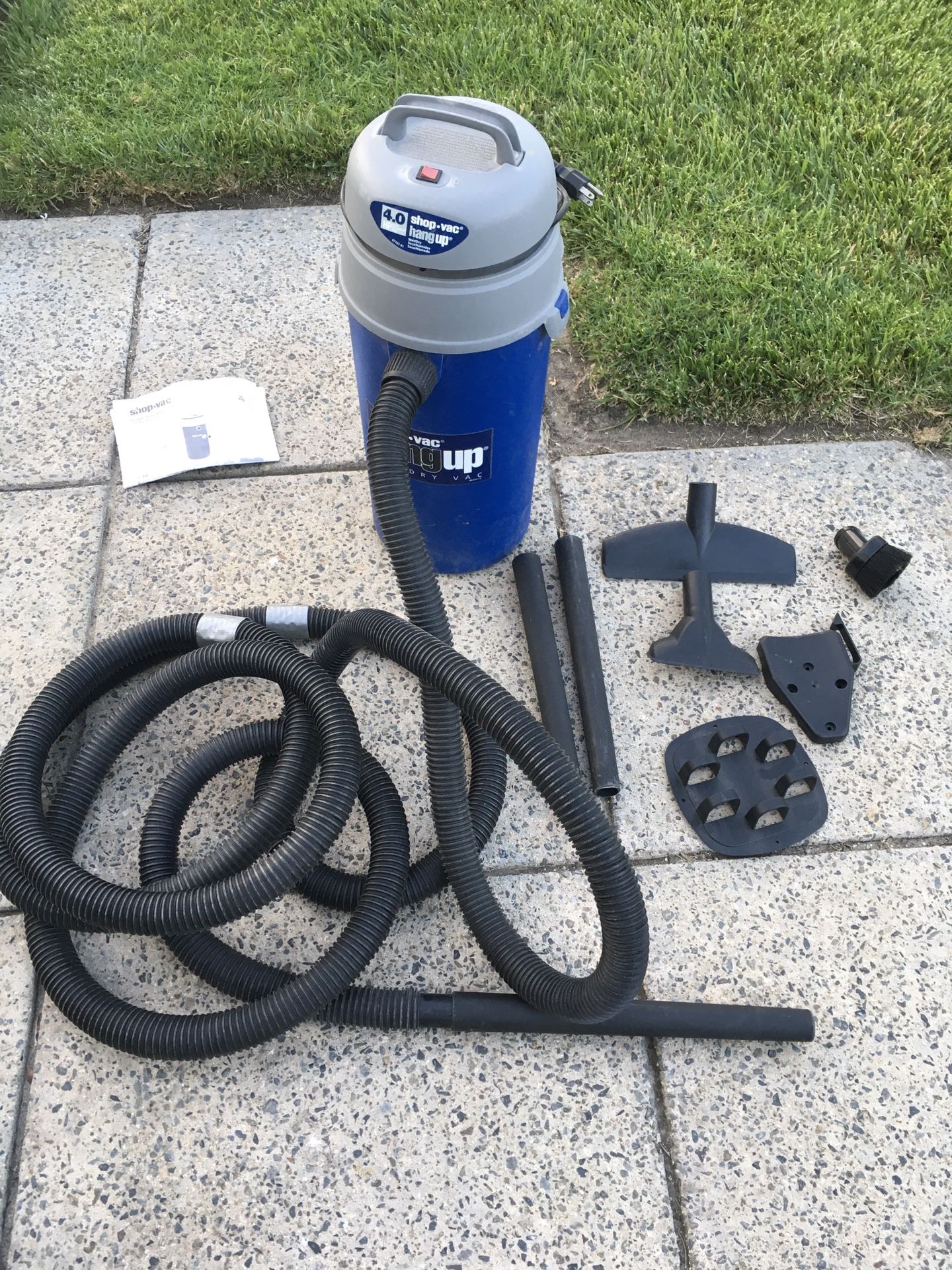 Shop Vac 3.5gal 4hp HangUp Series Wet/Dry Vacuum for Sale in San Diego ...