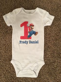 Mario onesie