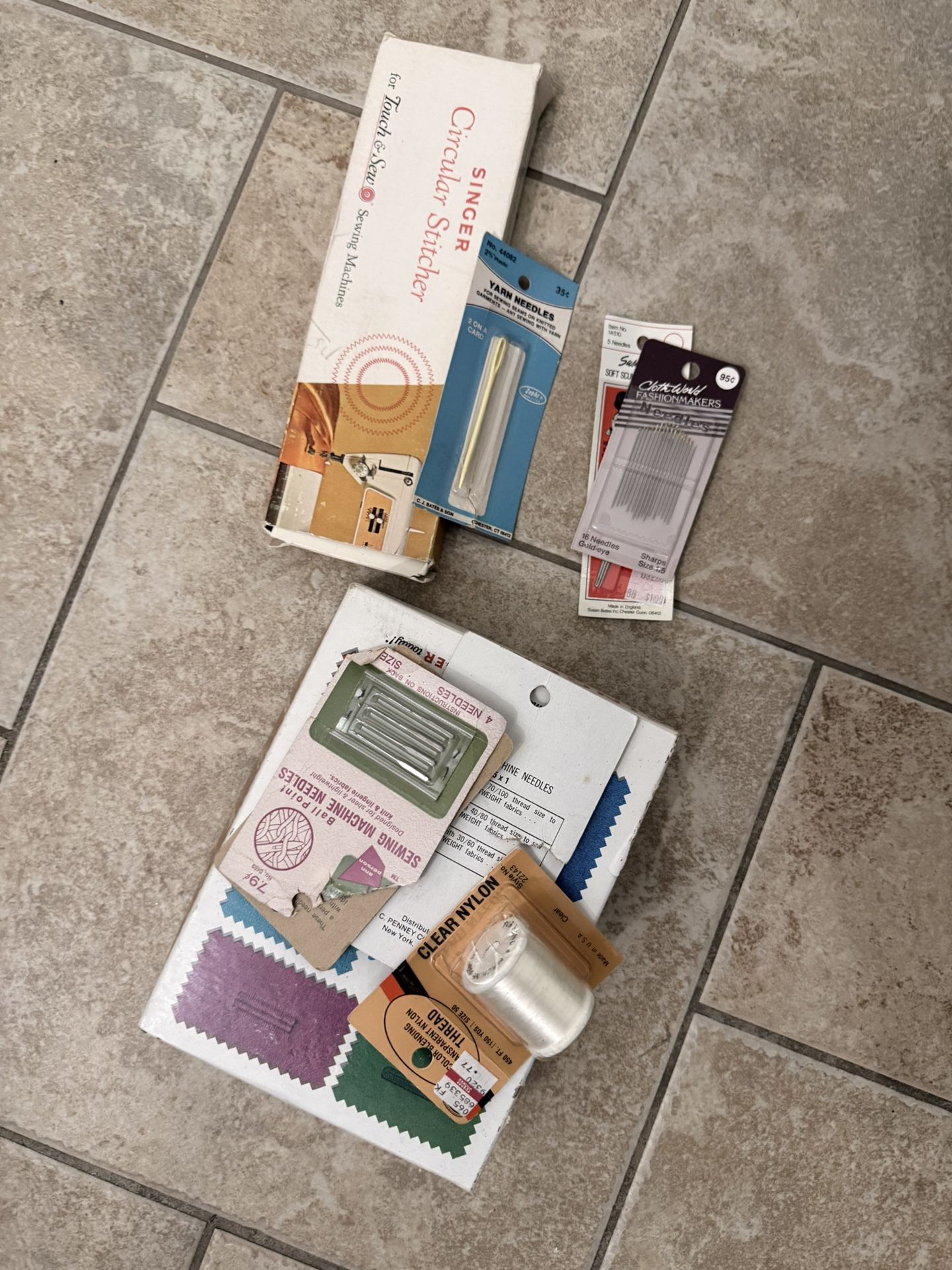 Singer Bundle Needles, Etc