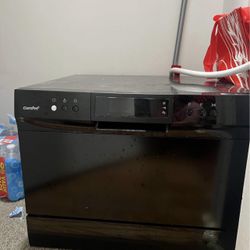 COMFEE’ Countertop Dishwasher, Energy Star Portable Dishwasher, 6 Place Settings / ALMOST NEW