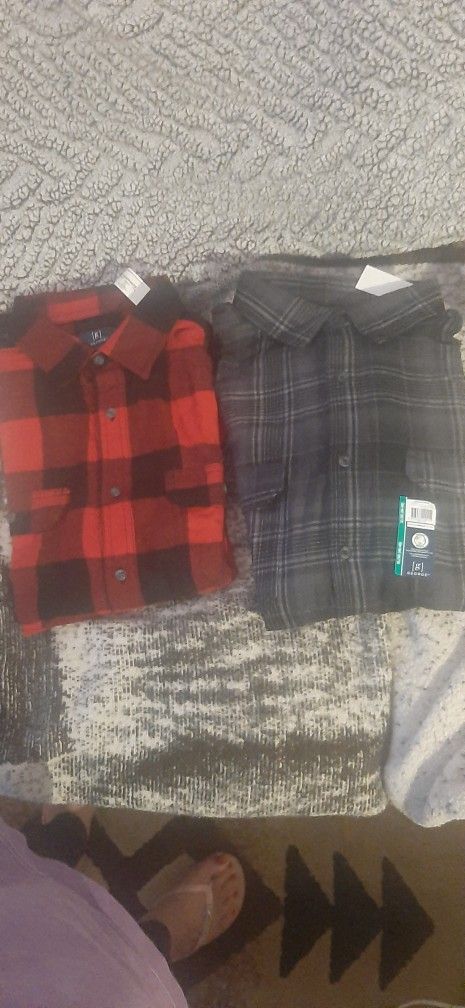 Mens Flannels $10 Ea