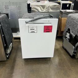 LG 24 in White Front Control Dishwasher, lavavajillas 