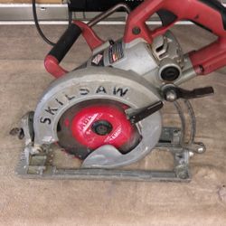 96091 Skilsaw Spt77wml 15amp 7-1/4” Corded Worm Drive Circular Saw 587413