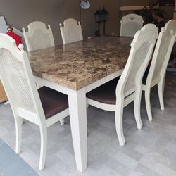 Solid Marble dinning set