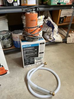 Everbilt 1/4 hp water pump
