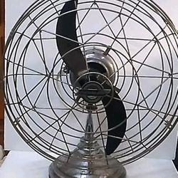 ANTIQUE FRESH'ND AIR CIRCULATOR 3 SPEED Pull Chain Fan 1700RC Works Great 