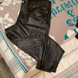 Pleather Plus Size Leggings