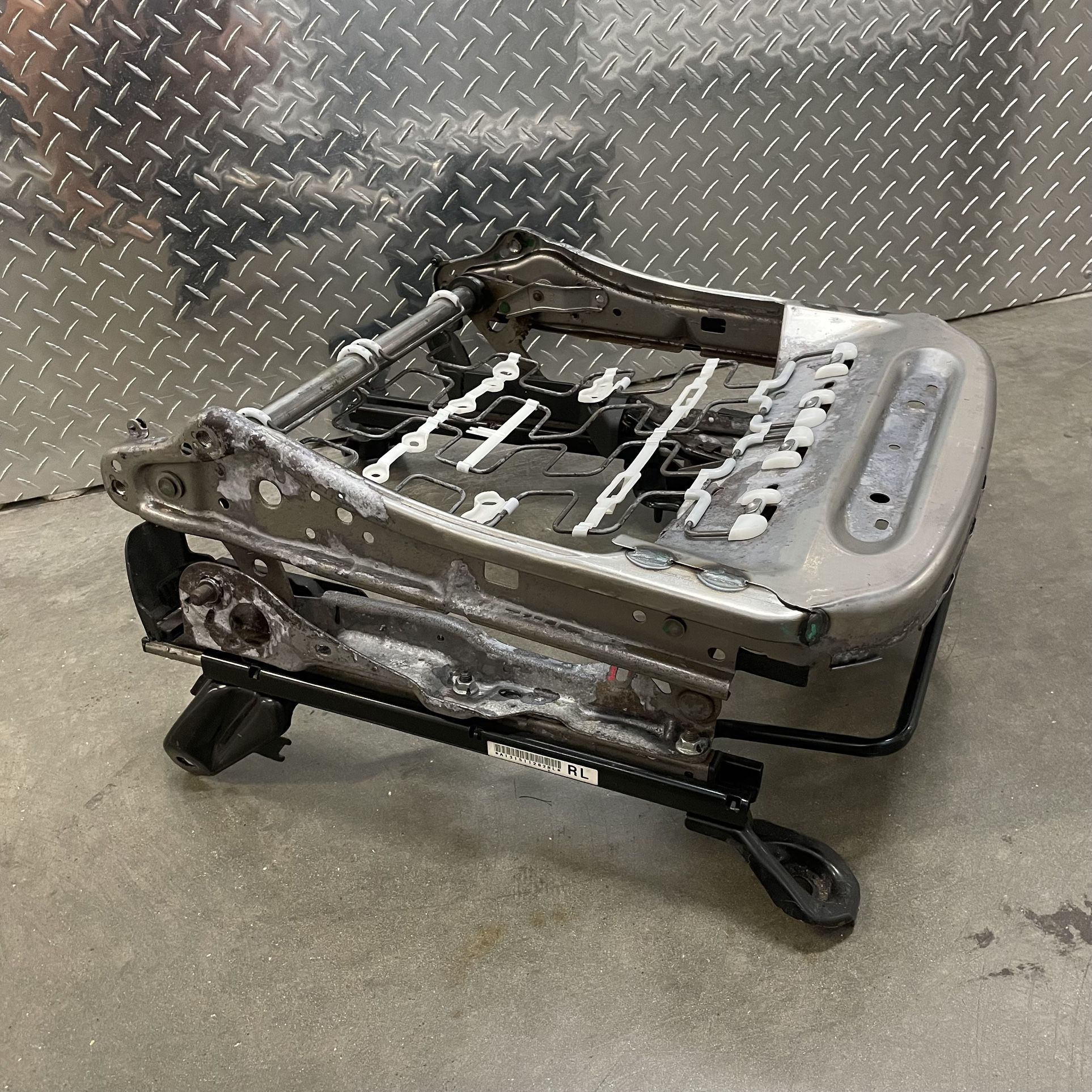 10-15 Toyota Prius Manual Driver Side Seat Frame Left