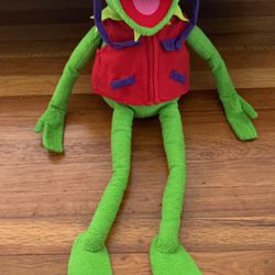 Kermit the Frog Jim Henson Plush Macy's Exclusive 27" Removable Jacket MUPPET