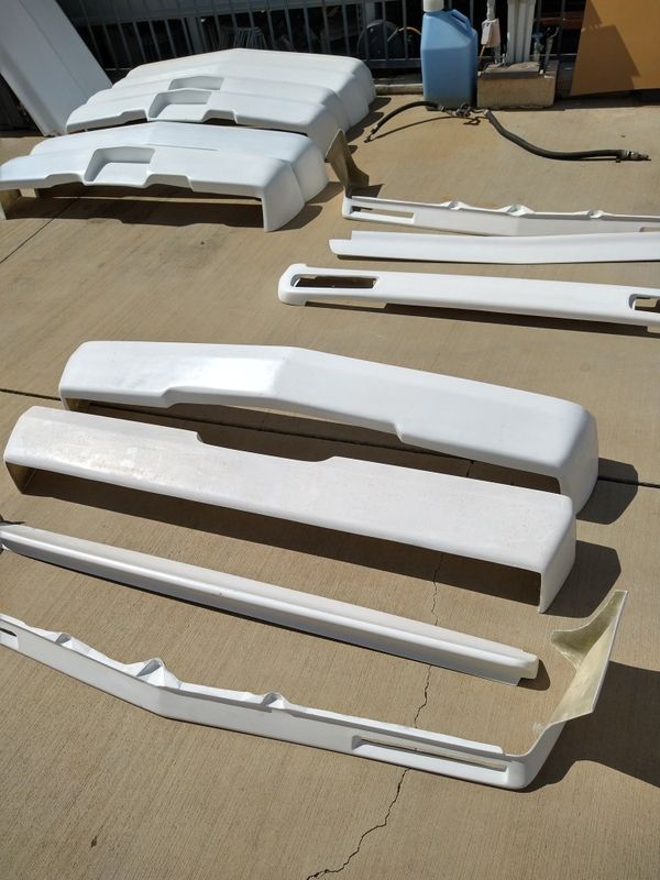 GBody El Camino Monte Carlo Malibu fiberglass spoilers bumpers for