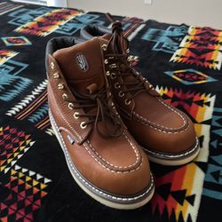 Mens Steel Toe Boots Size 11