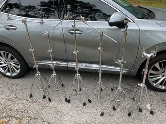Cymbal & Drum Stands $85 each Pickup @ Kempsville library in Virginia Beach or Bingo City in Yorktown