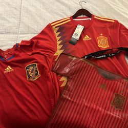 Authentic Spain World Cup Kits And Official Memorabilia Bag 