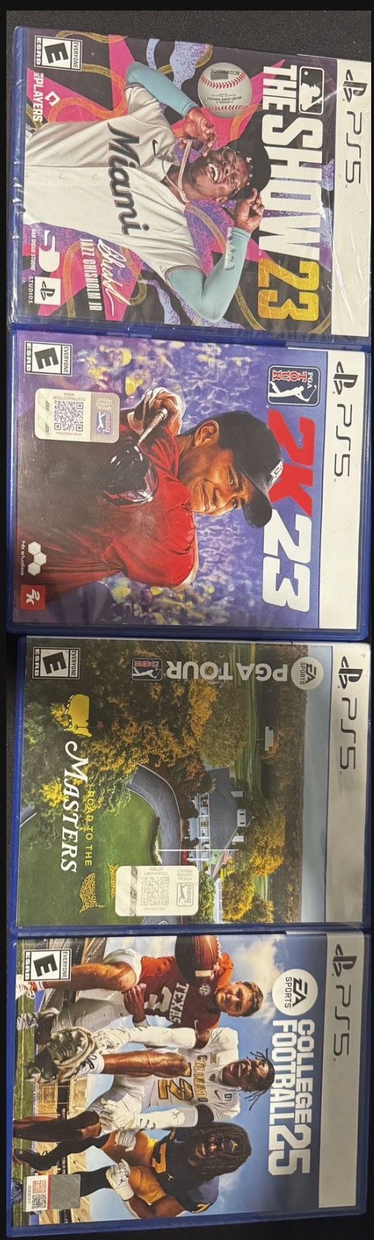 4 PS5 Games