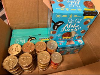 high end wet cat food bundle ~100 cans