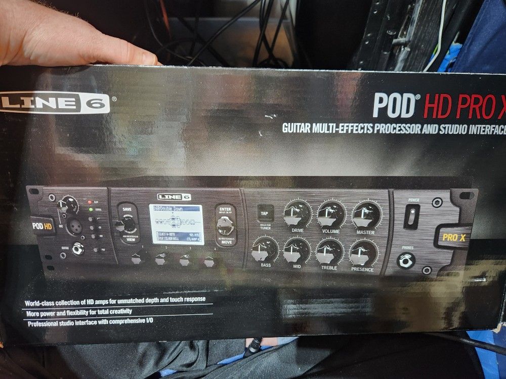Line 6 POD HD Pro X - Amp/Cab Modeler - With Extra Profiles