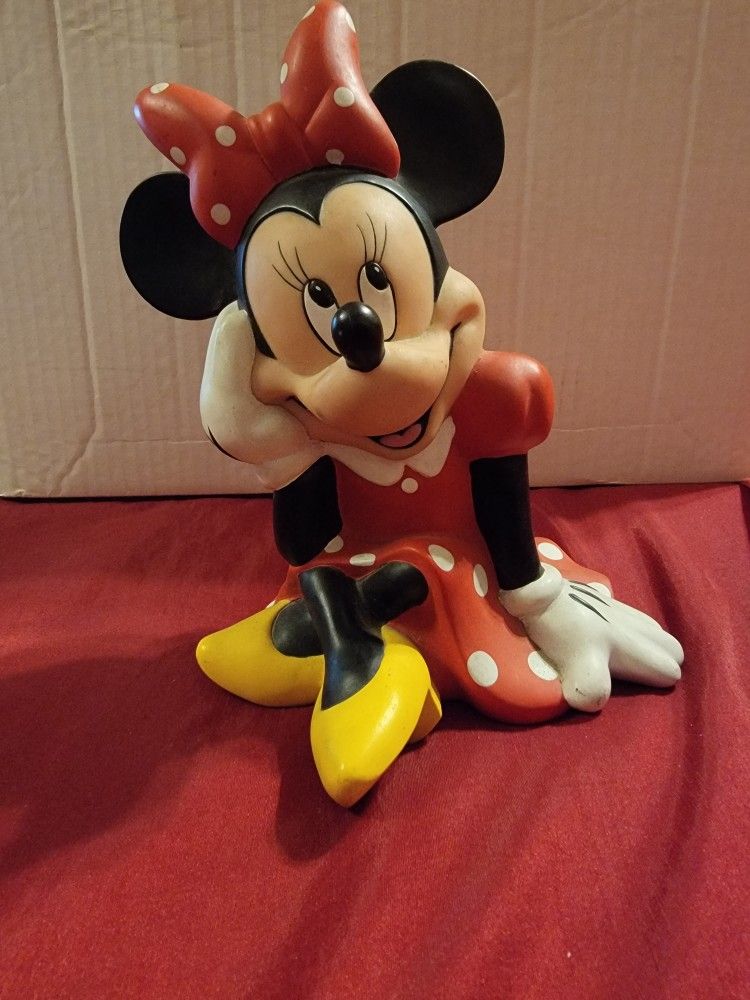 Disney/Minnie Mouse/Tote BAG+Piggy Bank/8" Tall