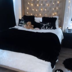 Queen Bed Frame With Mattress