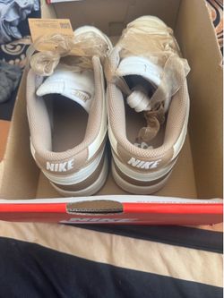 Tan Nike dunks