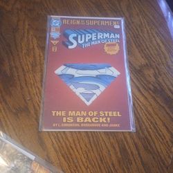 June 93 Superman Number 13 Near Mint