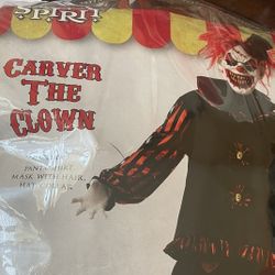 Clown costume brand new