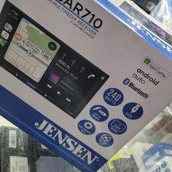 Jensen Apple Car Play Android Auto Stereo 