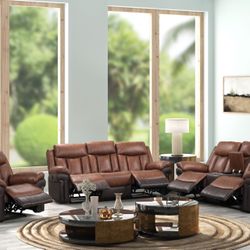 COWBOY 3PC RECLINING SET