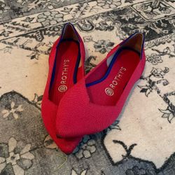 Rothy’s Point Toe Pink 