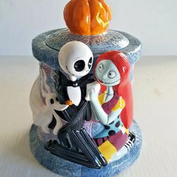Jack And Sally Cookie Jar Nightmare Before Christmas And Jack Doll