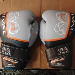Rival RB20 Elite Bag Gloves  12oz Technical Boxing Gear