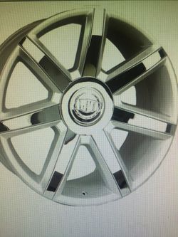 22" escalade replica wheels