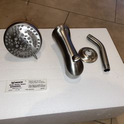 NEW Moen Darcy Shower Head - Shower Arm - Tub Spout